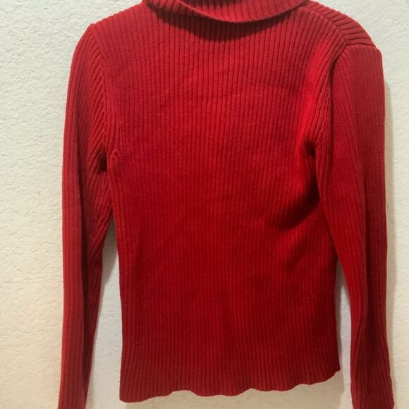 Ralph Lauren Women’s Knit Sweater Buckle Hardware 100%Cotton Size M - Picture 6 of 12